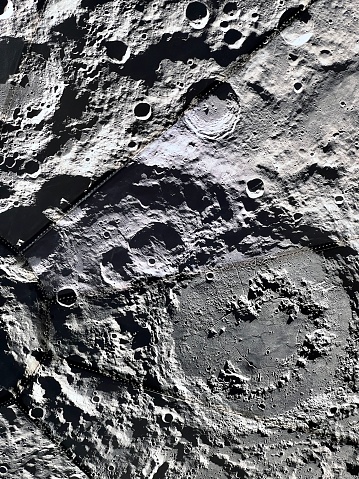 Moonscape: Seamless Texture of the Moon