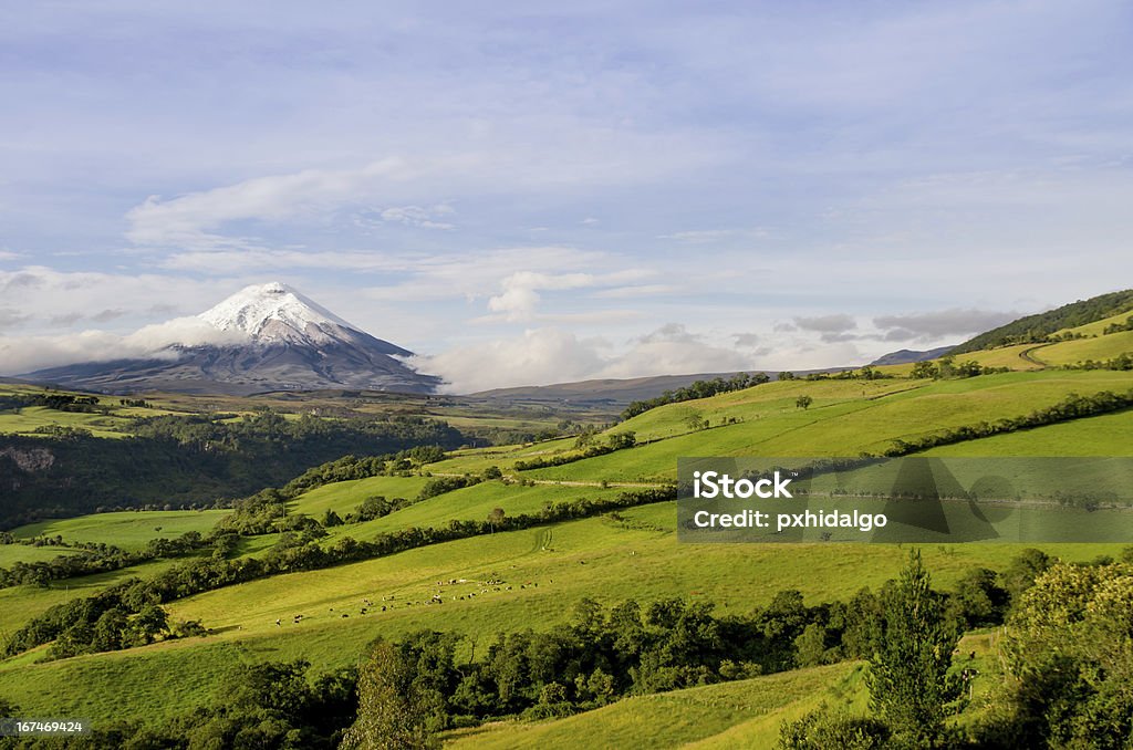 Vulkan Cotopaxi, Ecuador. - Lizenzfrei Aktivitäten und Sport Stock-Foto