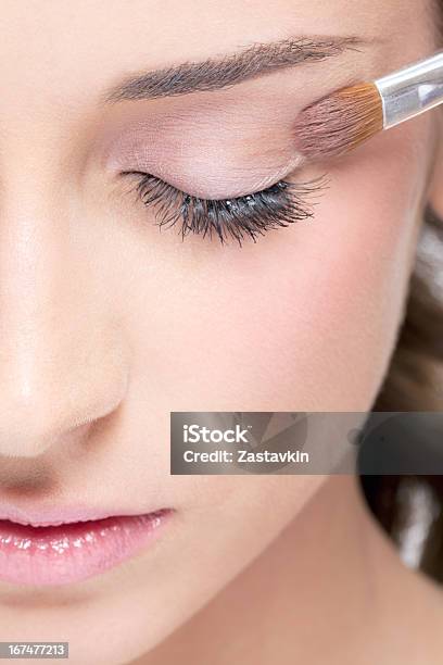 Eye Makeup Stock Photo - Download Image Now - 20-24 Years, Adult, Adults Only