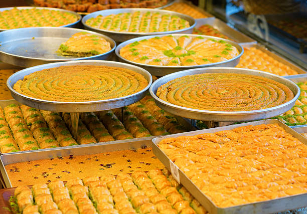 istock Delicious Turkish baklava 167479381