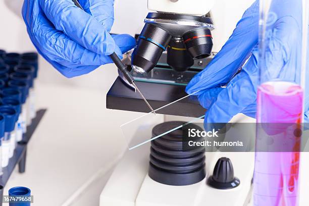 Attrezzature Di Laboratorio - Fotografie stock e altre immagini di Attrezzatura - Attrezzatura, Bianco, Biochimica