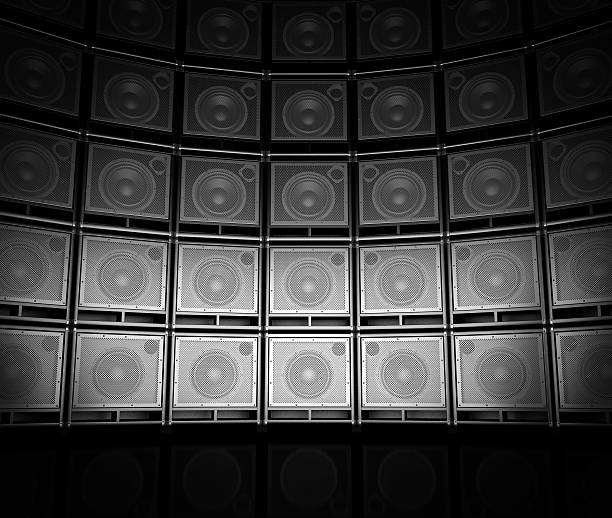 istock Wall of guitar amps 167483858