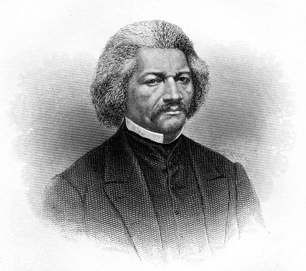 ilustrações, clipart, desenhos animados e ícones de frederick douglass - united states history