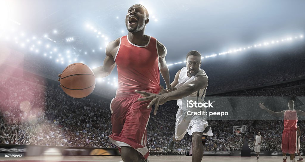 バスケットボール選手必要な速度 - スポーツ バスケットボールのロイヤリティフリーストックフォト