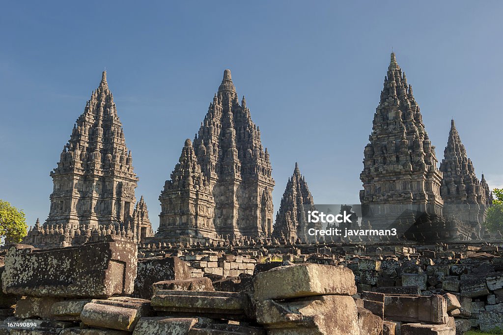 Prambanan-Tempel, Java, Indonesien - Lizenzfrei Alt Stock-Foto