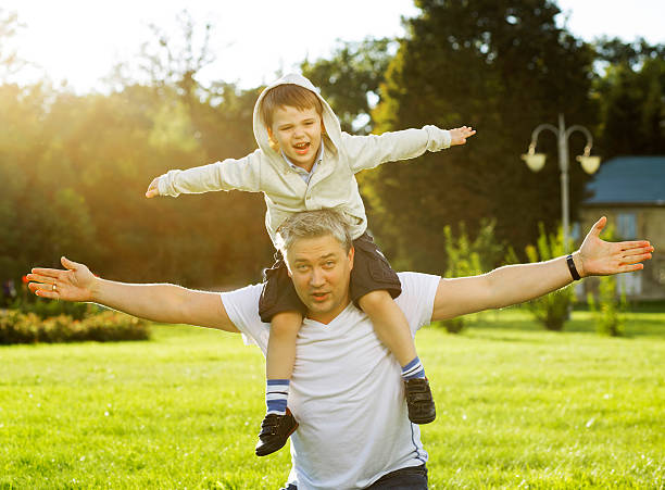 istock Father and son outdoors 167492467