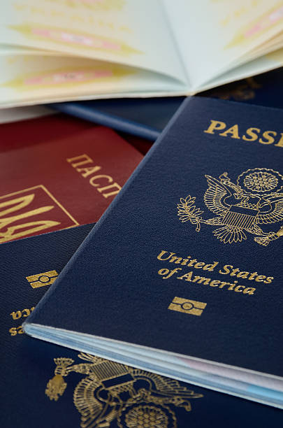 istock Opened and closed passports 167493648