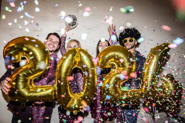 istock Party friends welcoming 2024 1674952791