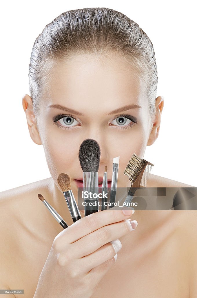 Make-up - Lizenzfrei 20-24 Jahre Stock-Foto