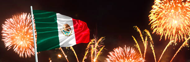 istock Mexico flag waving on Independence Day - September 16 1675219653
