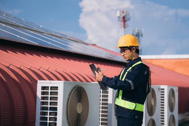istock Engineers is checking the air conditioning cooling system of a major building or industrial facility. 1675294529