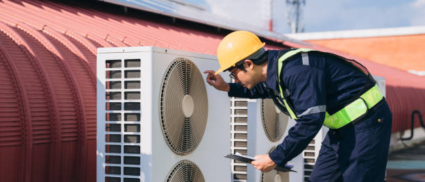 istock Engineers is checking the air conditioning cooling system of a major building or industrial facility. 1675300051