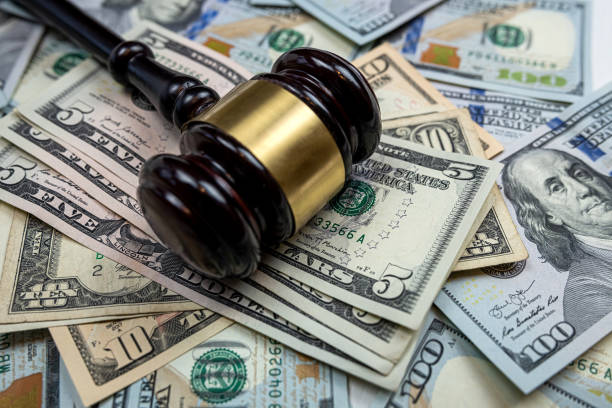 istock US 100 dollars bills with law gavel, legal issues 1675396230