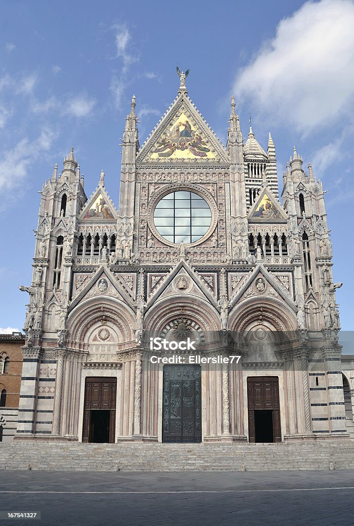 Catedral de Siena - Foto de stock de Arco - Característica arquitetônica royalty-free