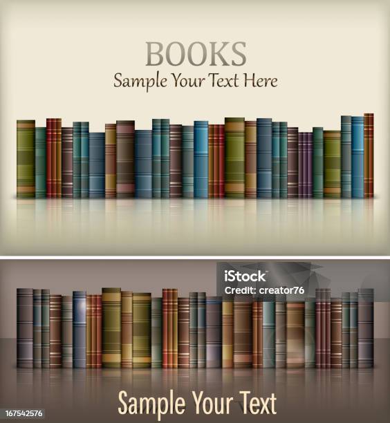 Numero Di Libri - Immagini vettoriali stock e altre immagini di Libro - Libro, Catasta, Leggere