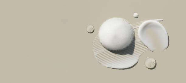 istock cosmetic smears cream texture on beige background 1675458829