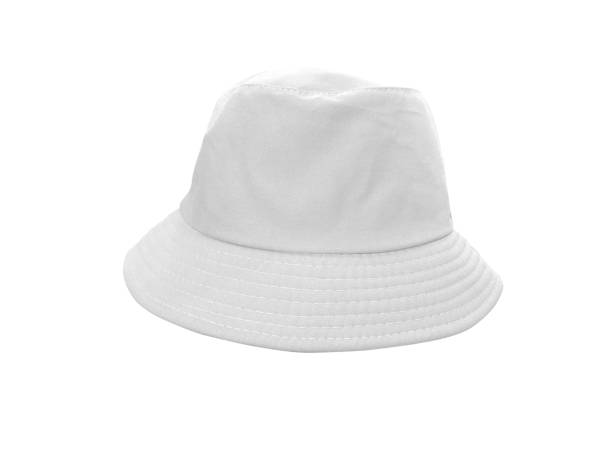istock White bucket hat isolated on white background 1675520830