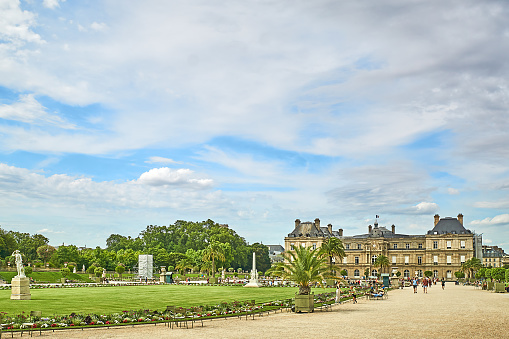 The park of Kuskovo was created in 18th century as a formal Garden Ã  la franÃ§aise.