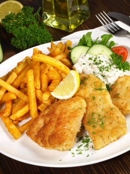 istock Fried Fish with French Fries - Fish and Chips 1675557755
