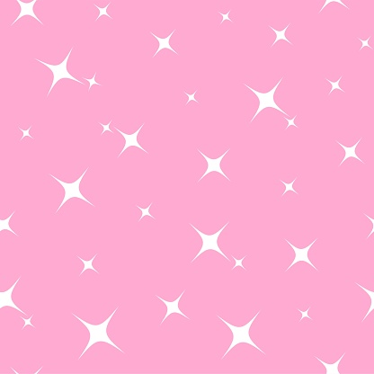 seamless pattern with a star. trendy pink stripe, texture. fashion background for girls. simple background for print, fabric, wallpaper, textile. Abstract geometric design. art vector, fashion doll style