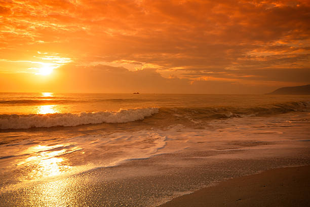 istock Colorful dawn over the sea. 167561257