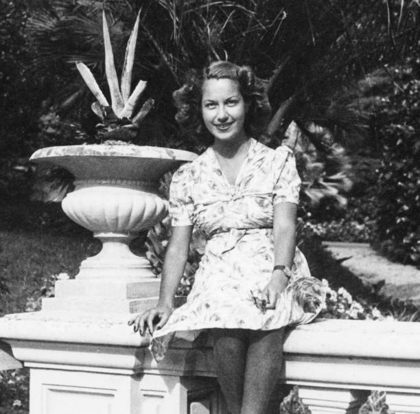 istock Young woman in 1934. 1675657454