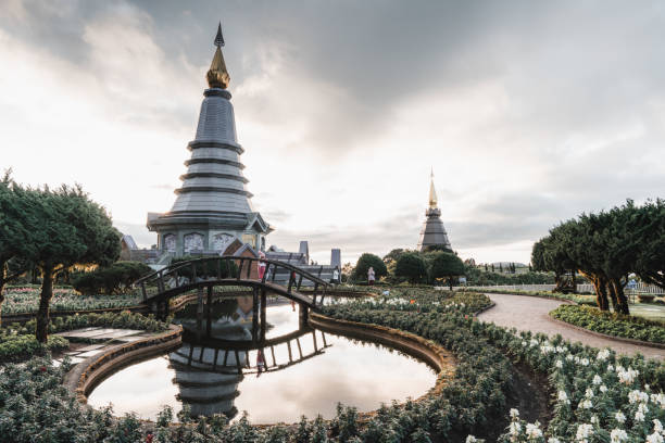 istock Doi Inthanon pagoda, Northern Thailand 1675664618