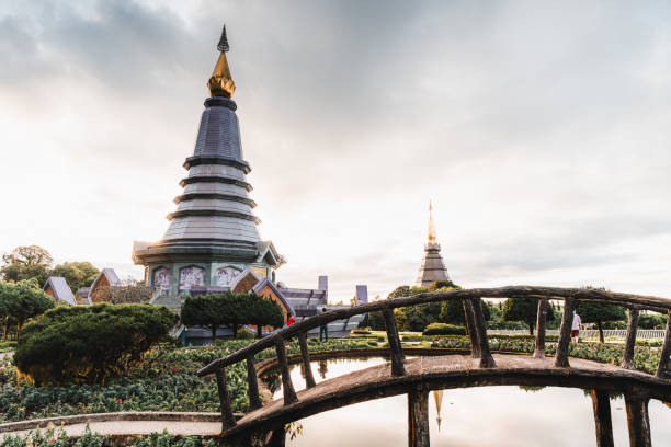 istock Doi Inthanon pagoda, Northern Thailand 1675668488