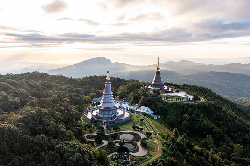 Doi Inthanon pagoda, Northern Thailand