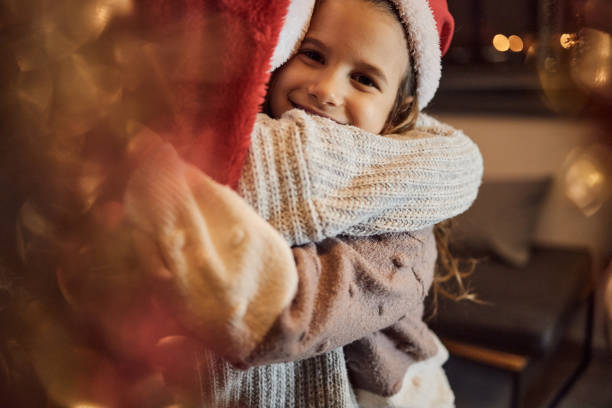istock Happy children on Christmas Eve 1675702114