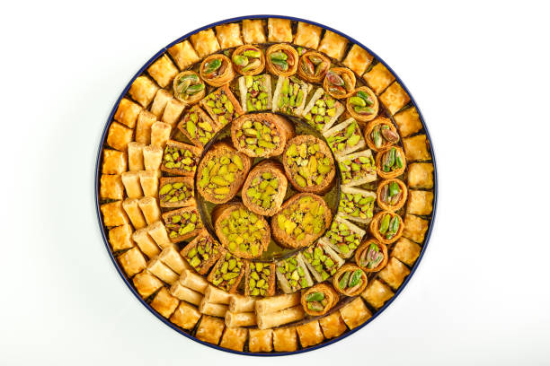 istock A box of assorted Arabic sweets with pistachios 1675715761