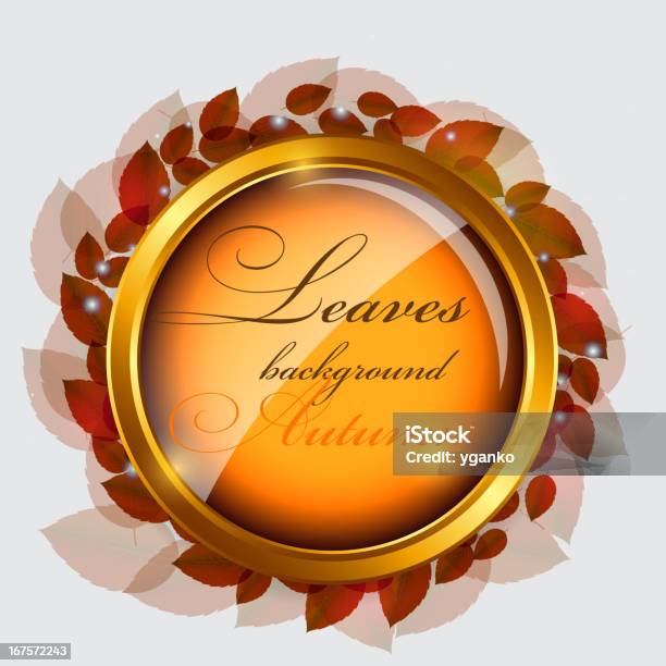 Abstract Nature Background With Leaves Vector Illustration Stock Illustration - Download Image Now