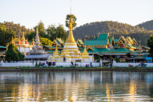 Wat Pho Tharam in Mae Hong Son, Thailand