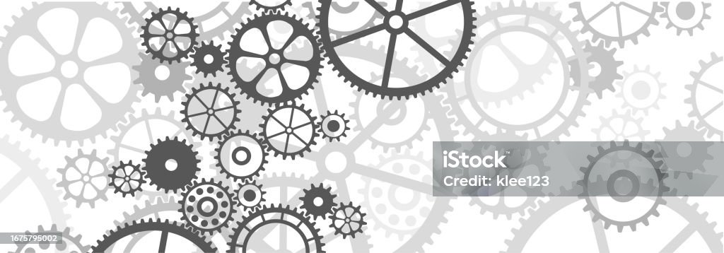 Gear On White Background Stock Illustration - Download Image Now