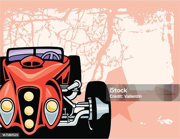 Ilustración de Hot Rod Automoción Serie De Fondo y más Vectores Libres de Derechos de Abstracto - Abstracto, Acontecimientos en las noticias, Actuación - Espectáculo