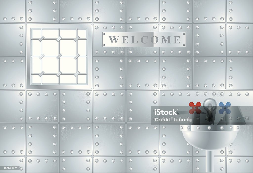 Bienvenue ! - clipart vectoriel de Acier libre de droits