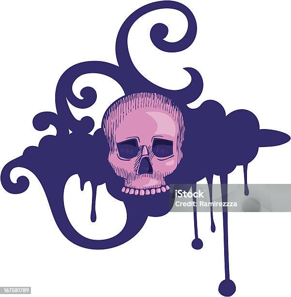Ilustración de Cráneo y más Vectores Libres de Derechos de Arte - Arte, Arte cultura y espectáculos, Bandera de piratas