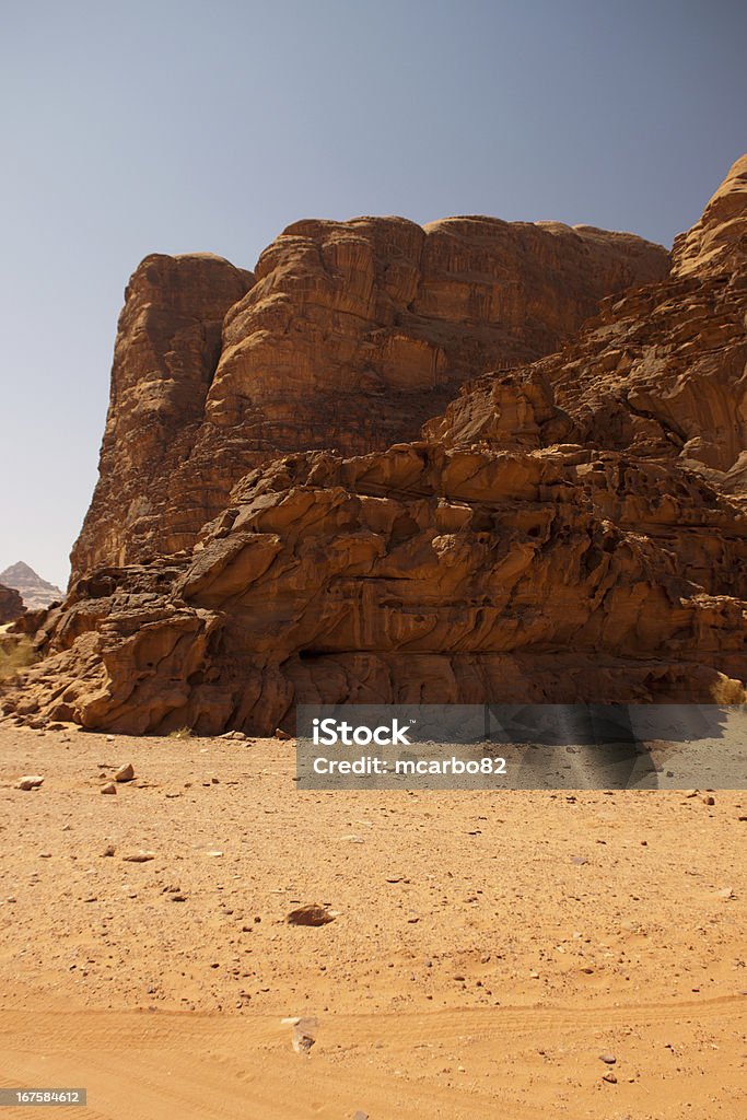 Desierto de Wadi Rum - Foto de stock de Puesta de sol libre de derechos