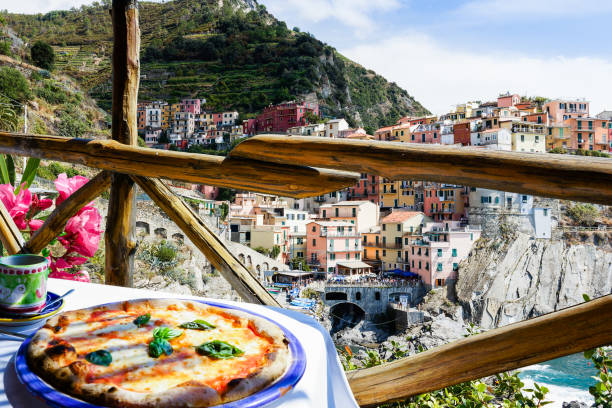 istock Pizza place in Riomaggiore, Italy 1675854356