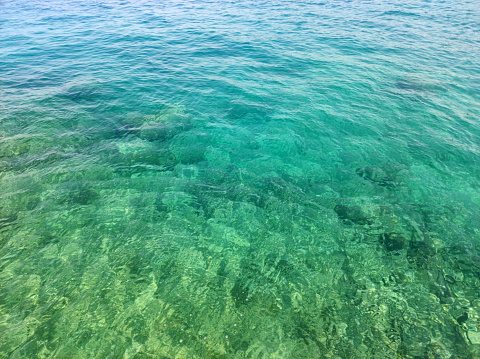 Adriatic sea water background