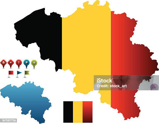 벨기에 플랙맵 하셀트-네덜란드에 대한 스톡 벡터 아트 및 기타 이미지 - 하셀트-네덜란드, 하셀트-벨기에, 0명
