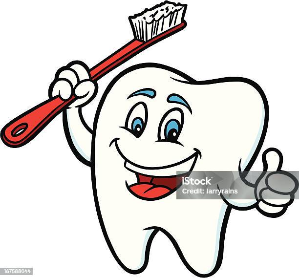 Tooth Mascot Stock Illustration - Download Image Now - Dental Health, Cartoon, Dentist