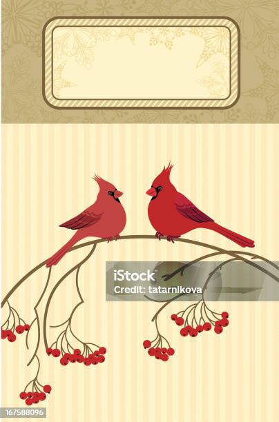 Vetores de Banner De Natal e mais imagens de Cardeal - Pássaro - Cardeal - Pássaro, Inverno, Tramazeira