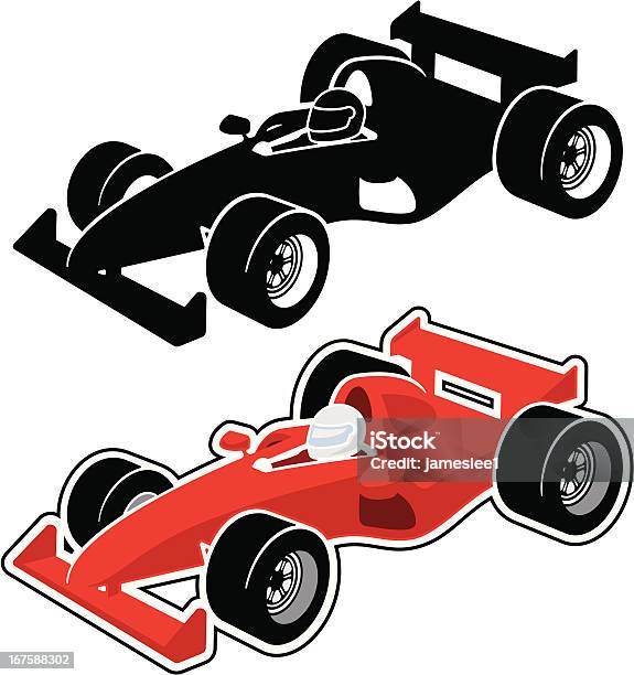 Pictogram Rode Racing Car Racing Car Stock Illustration - Download Image Now - Racecar, Icon ...