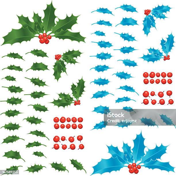 De Votre Propre Holly Vecteurs libres de droits et plus d'images vectorielles de Baie - Partie d'une plante - Baie - Partie d'une plante, Art et Artisanat, Artisanat