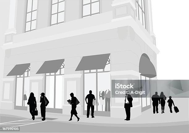 Retailcenter - Stockowe grafiki wektorowe i więcej obrazów Róg - Róg, Sklep, Biznes