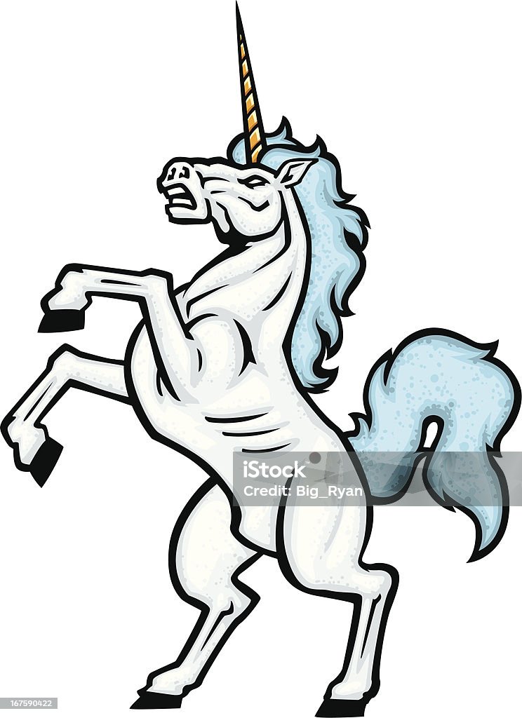 Unicornio - arte vectorial de Unicornio libre de derechos