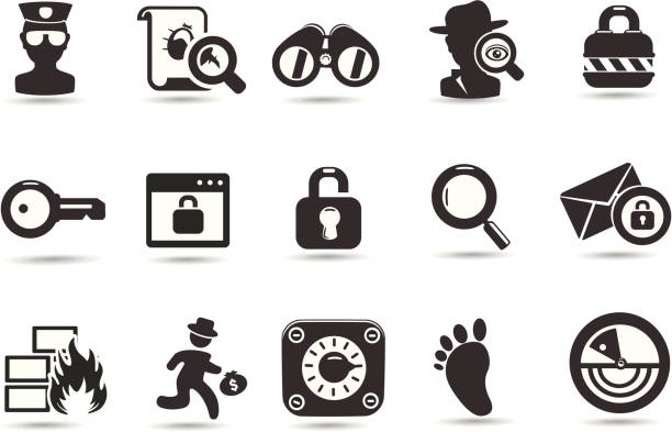 Computer Forensics Symbol 210+ Cybersecurity Forensics Stock Illustrations, Royalty-Free Vector ...