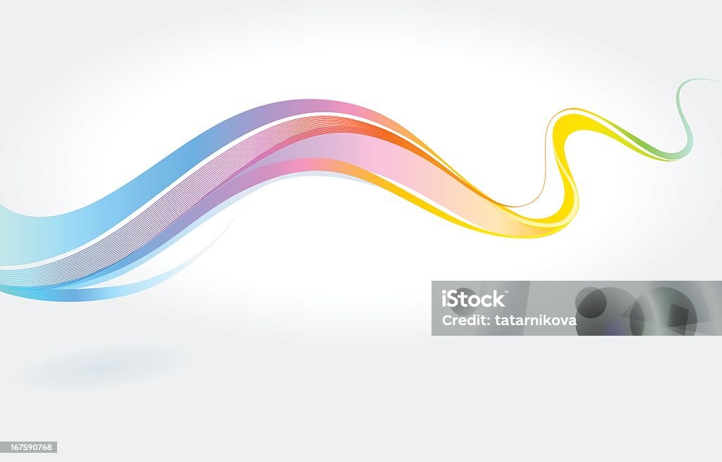 Winken Rainbow - Lizenzfrei Windung Vektorgrafik