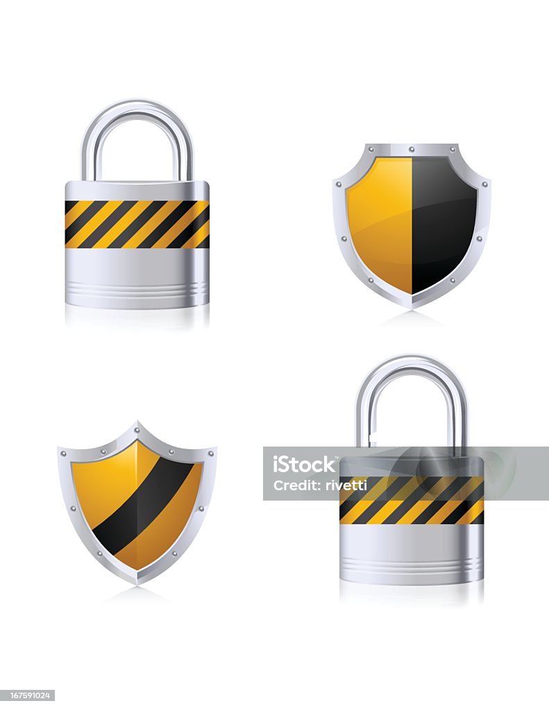 Secure Element Vector Security Elements Stock Illustration - Download Image Now - Black Color ...